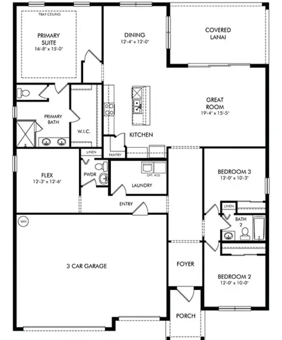 3 bed, 2.5 bath, 2190 sqft, $3,400 — Photo 2