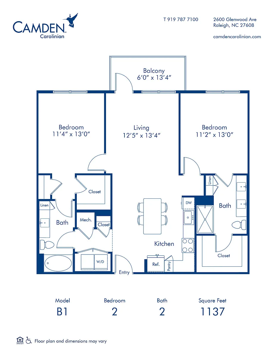 Floor plan B1