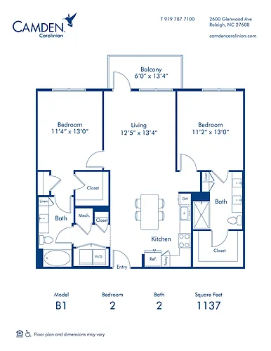 Floor plan B1