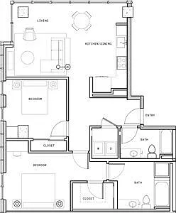 Floor plan B8