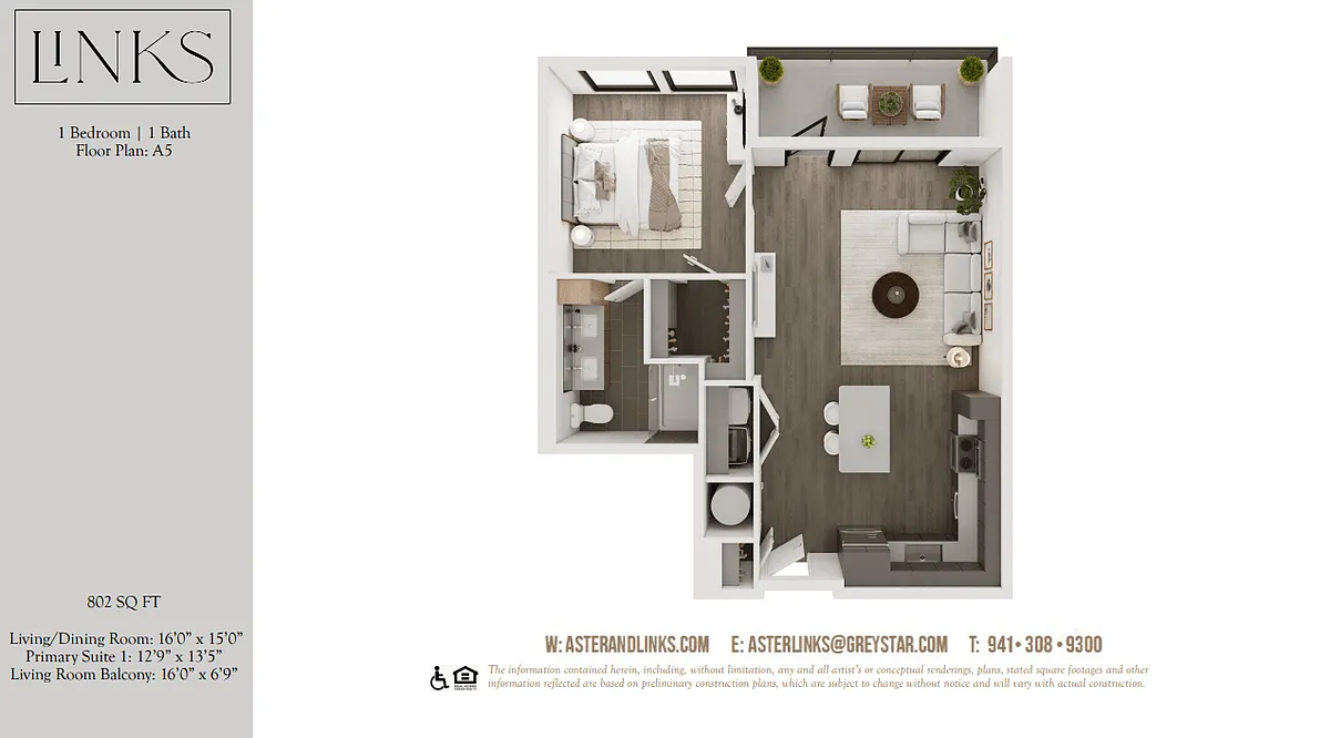 Floor plan Links A5