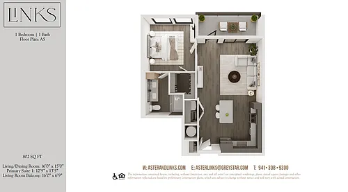 Floor plan Links A5