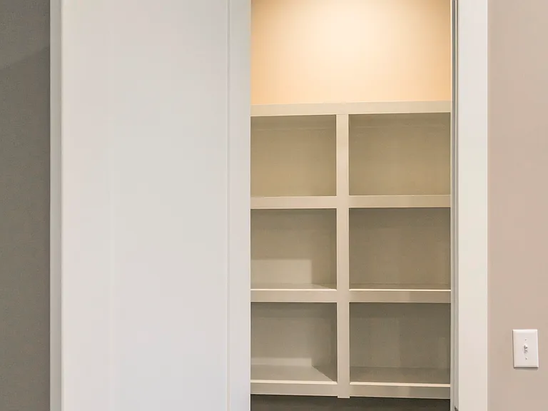 large pantry next to the kitchen
