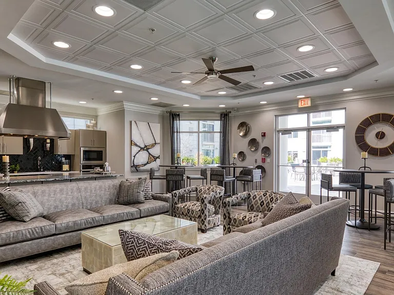 Get away in the newly designed clubroom