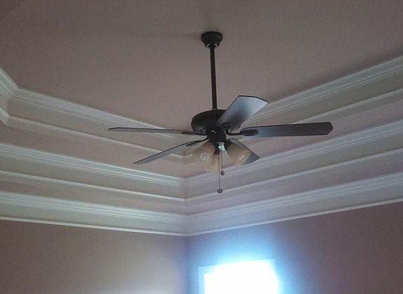 triple trey ceilings master