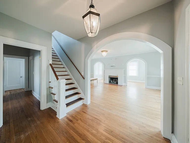 Breezeway from main entrance