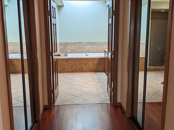 Master walk-in closet