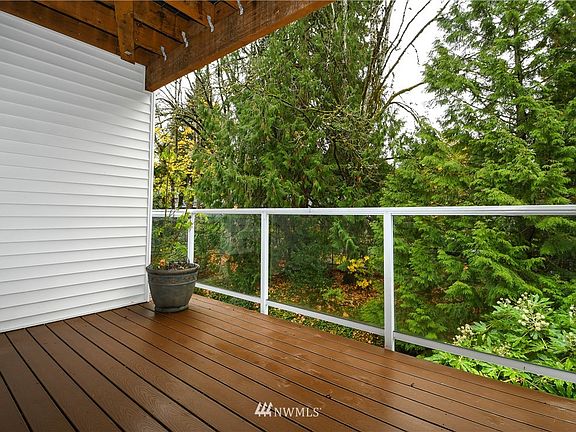 Trex Deck with View of Trees