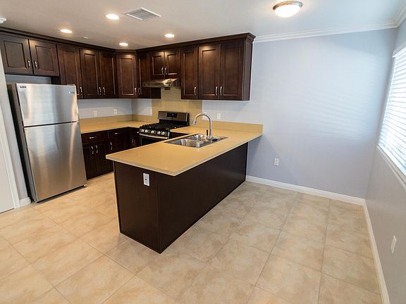 Kitchen and dining area