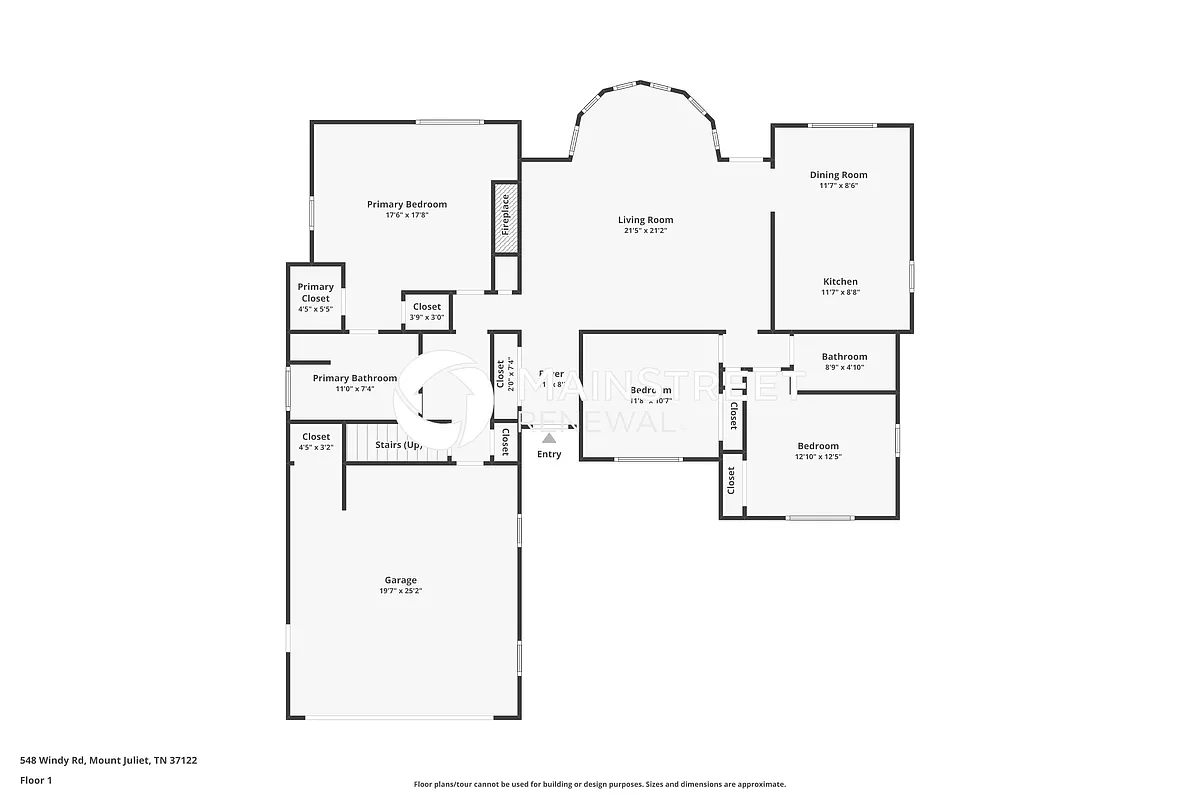 Floor Plan - 548 Windy Rd