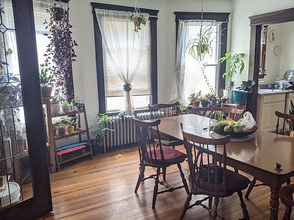 Formal Dining Room with Beautiful Bow Windows