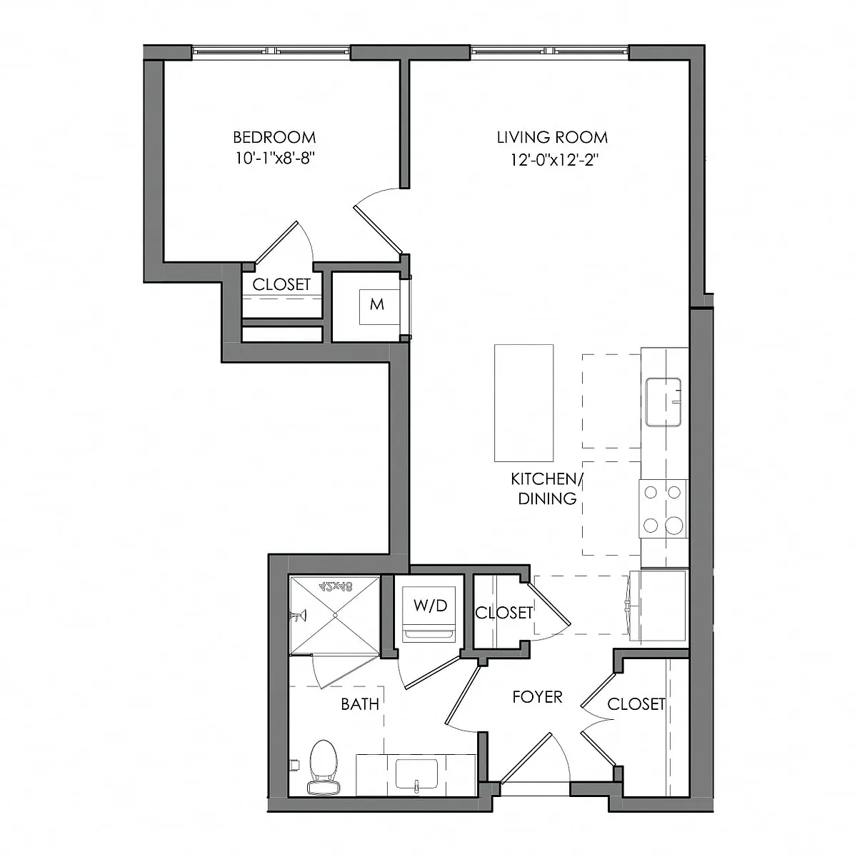 Floor plan Aspen J1b