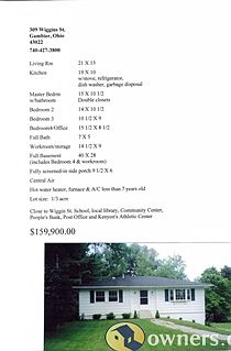 Country Living in a small college village!