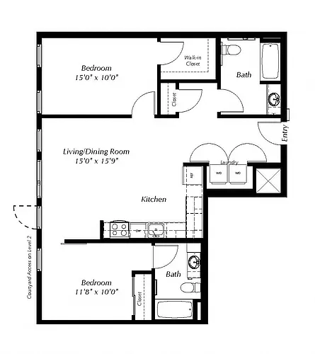 Floor plan B3