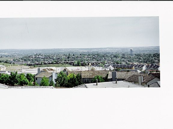 View from upper deck of city