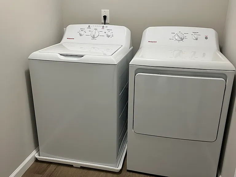 Laundry Room with Washer and Dryer
