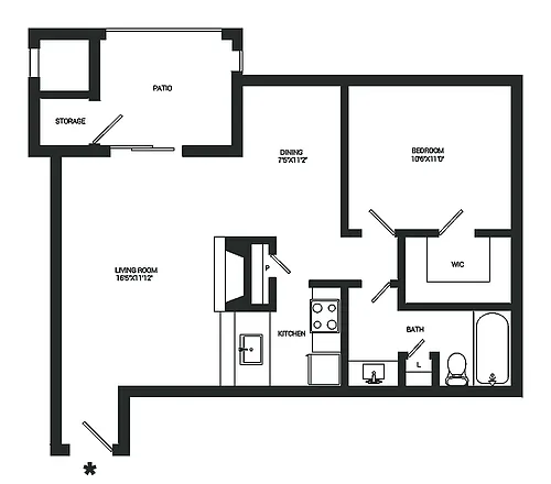 Floor plan Amber