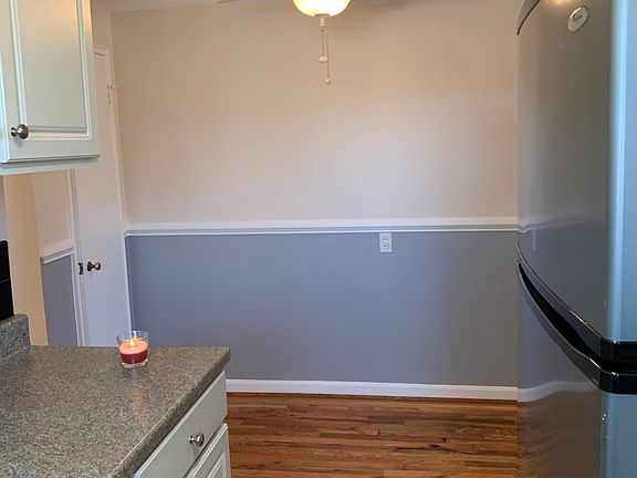 view from the kitchen to the dinette area