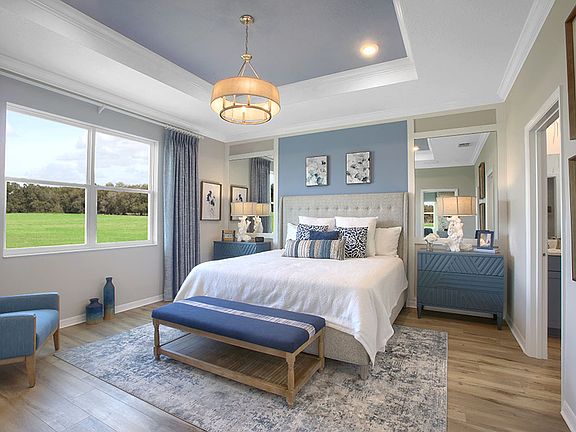 Ginger floor plan at On Top of the World Communities Master Bedroom