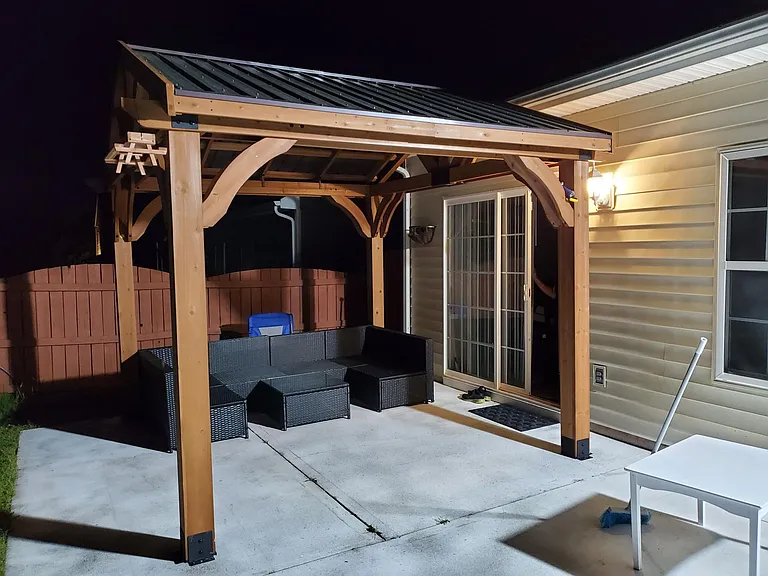 Large Patio with Gazebo