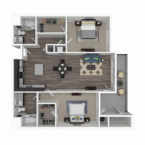 Floor plan Summit 1