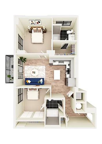 Floor plan B1