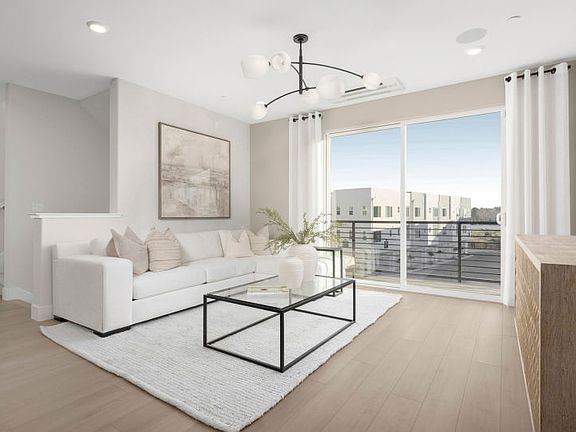Gathering room with deck access