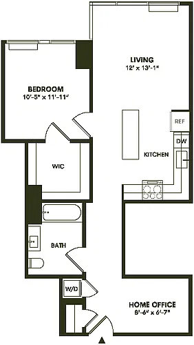 Floor plan 1G