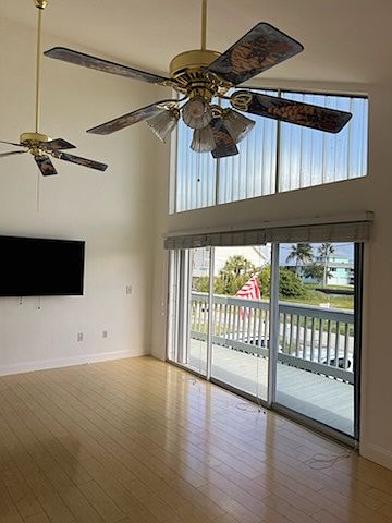 Living Room with Cathedral ceiling,