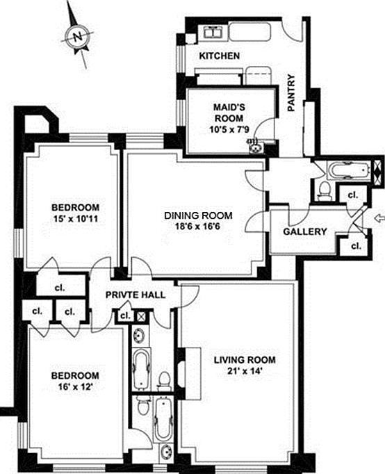 1st image of 7 W 96th St APT 16A