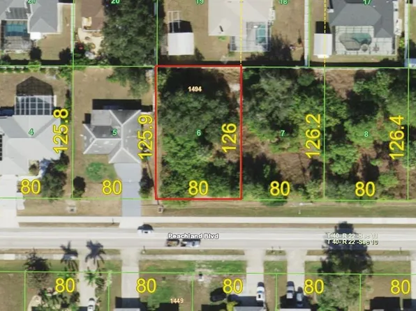 21484 PEACHLAND BOULEVARD LOT 6, PORT CHARLOTTE, FL 33954