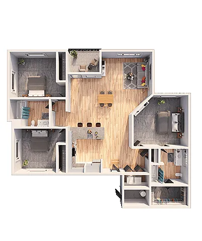 Floor plan C1