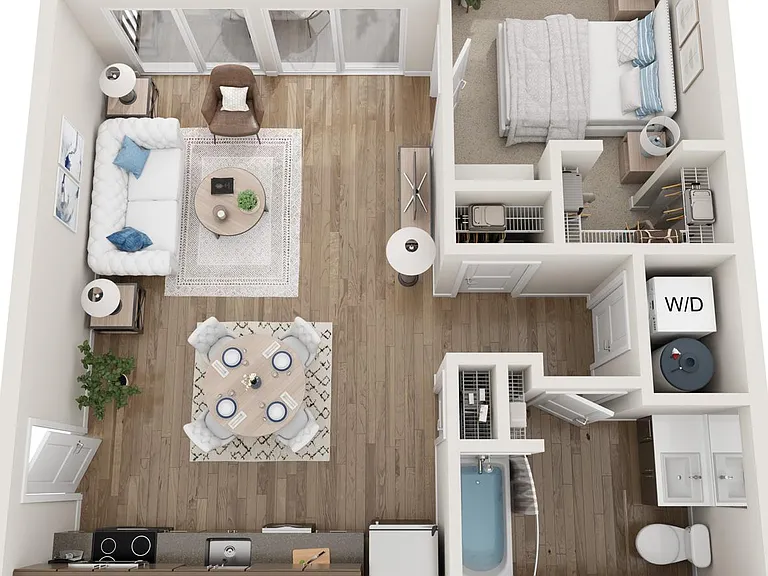 One Bedroom one bath