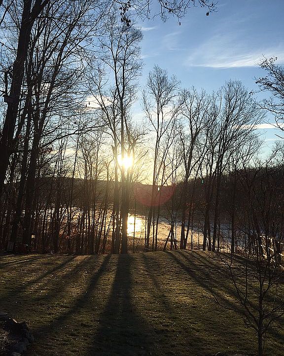 Sunrise view. 