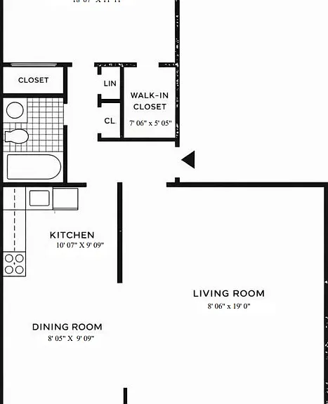 1 bedroom floor plan small 1 bedroom floor plan small