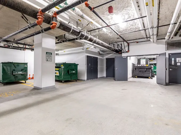 Convenient Garbage and Compact Room for Easy Disposal