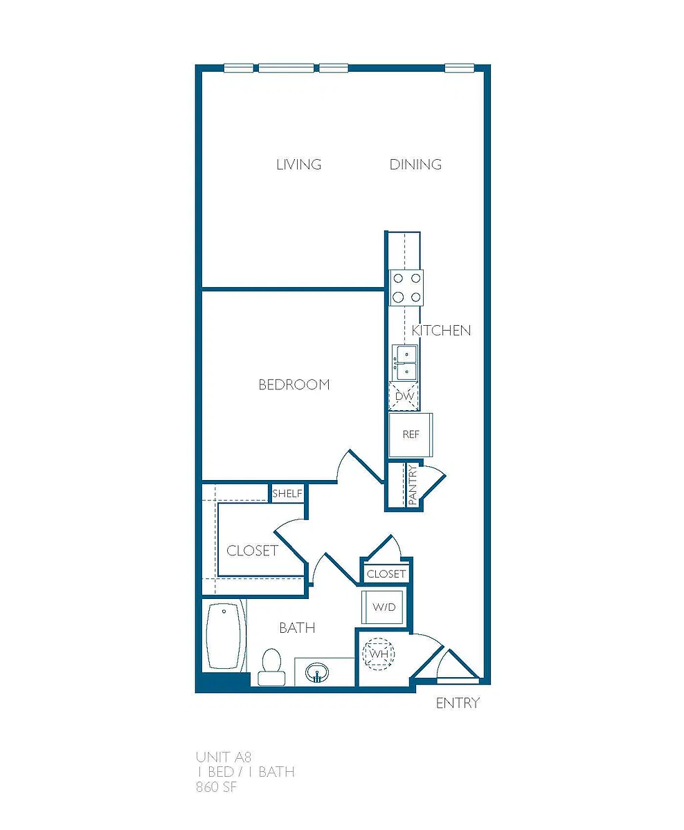 Floor plan A8