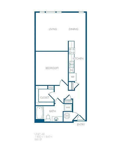 Floor plan A8