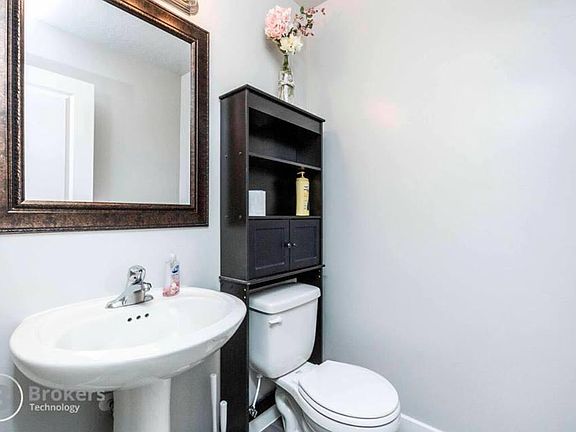 1/2 bath on main floor