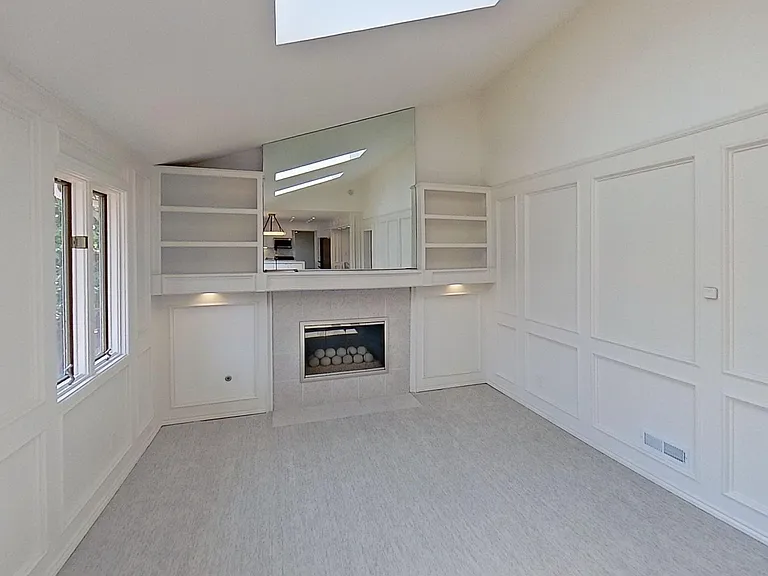 Family room with Gas Fireplace