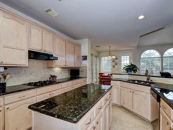 Fabulous kitchen with miles of granite counter tops