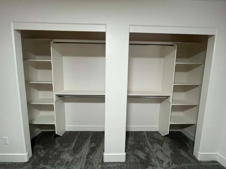 Bedroom 2 closet (Master)