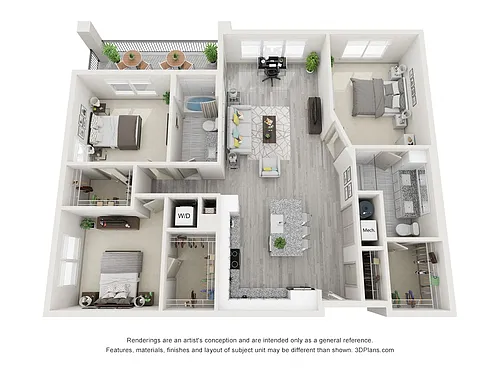 Floor plan C1