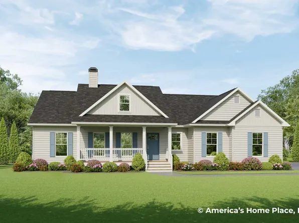 Springhill A Plan, Johnson City, TN: Build On Your Lot