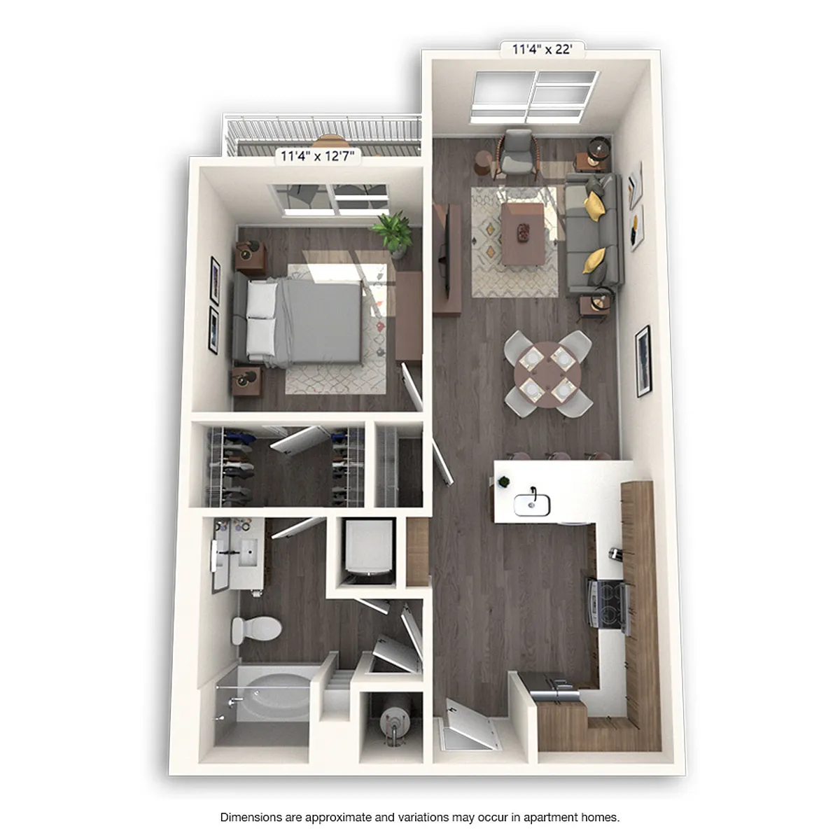 Floor plan Detroit Platinum