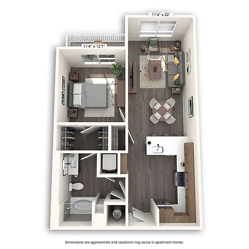 Floor plan Detroit Platinum