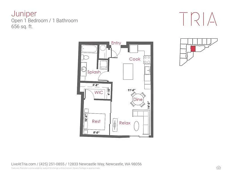 Floor plan Juniper