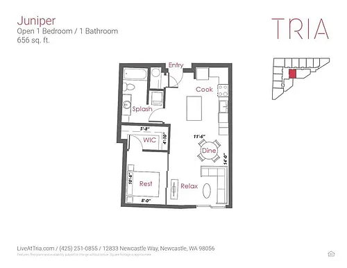 Floor plan Juniper