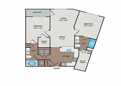 Floor plan Brooklyn