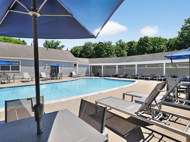 Dive into relaxation at Eagle Rock Apartments at Enfield, where the inviting pool area offers the perfect retreat. Lounge under the sun or unwind in style. Ready to elevate your living experience? Explore your new home today!